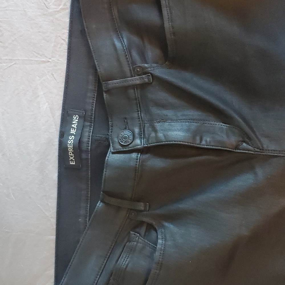 Express black legging jeans, sz 14R
